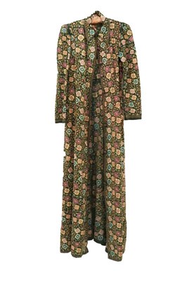 Lot 2203 - Early 20th Century Indian Floral Embroidered...