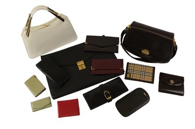 Lot 2221 - Assorted Modern Leather Goods comprising a...