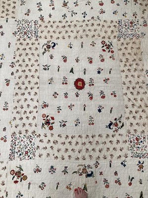Lot 2029 - An Exceptional Early 19th Century Patchwork...