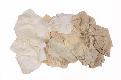 Lot 2037 - Assorted Mainly 20th Century White Cotton...