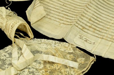 Lot 2049 - Collection of 19th Century White Cotton and...
