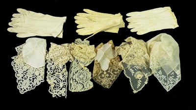 Lot 2053 - Assorted Early 20th Century Lace and Costume...