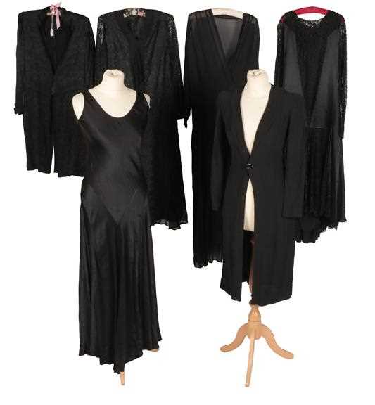 Lot 2076 - Circa 1920-30s Ladies' Clothing, comprising...
