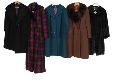 Lot 2098 - A Group of Ladies' Circa 1940-70s Coats,...