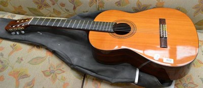 Lot 803 - A guitar and sleeve case