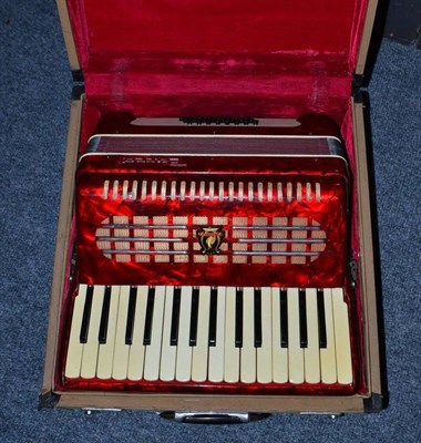 Lot 815 - A 'Parrot' piano accordion