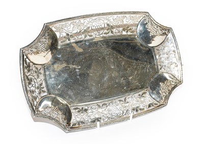 Lot 388 - A George VI silver dish, by Frank Cobb & Co...