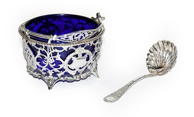 Lot 411 - An Edward VII silver basket, by The Alexander...