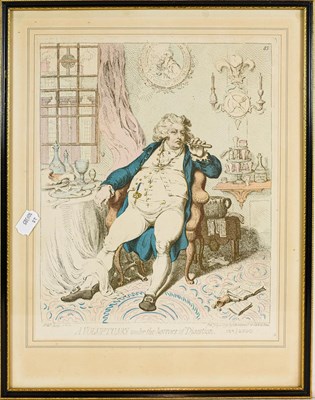 Lot 1121 - After Gillray, 20th century prints of later...