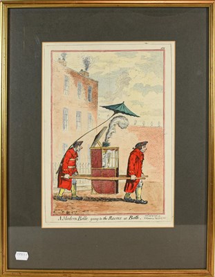 Lot 1122 - After James Gillray, George Cruikshank and...