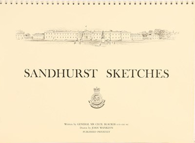 Lot 1127 - Two copies of Sandhurst sketches
