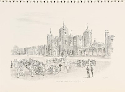 Lot 1127 - Two copies of Sandhurst sketches
