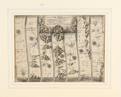 Lot 1130 - Maps. A collection of engraved antique maps of...