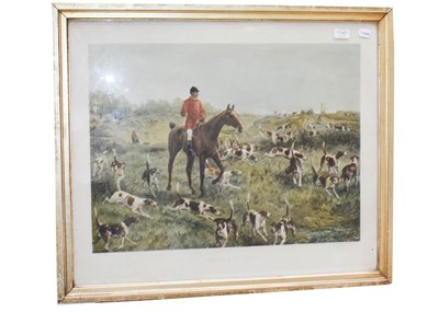 Lot 1147 - Coloured prints of hunting and coaching...