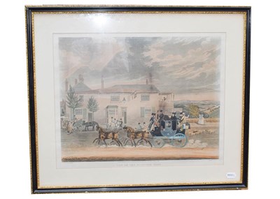 Lot 1147 - Coloured prints of hunting and coaching...