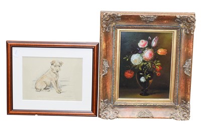 Lot 1148 - After Mac/Lucy Dawson, eight prints of dogs, a...