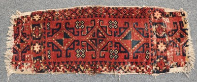 Lot 1167 - Unusal Central Asian bagface, the madder field...