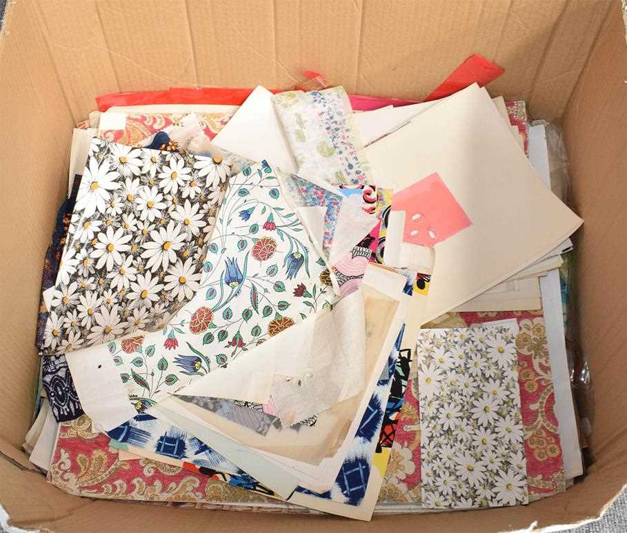 Lot 1023 - A large quantity of mainly modern fabric...