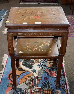 Lot 1296 - An early 20th century Chinese lacquered...
