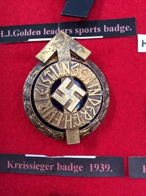 Lot 107 - A Collection of German Hitler Youth Badges and...