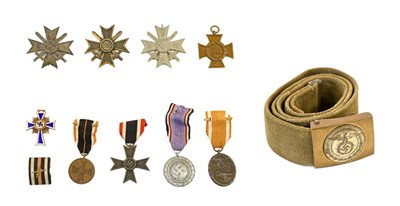 Lot 110 - A Collection of German Third Reich Medals,...