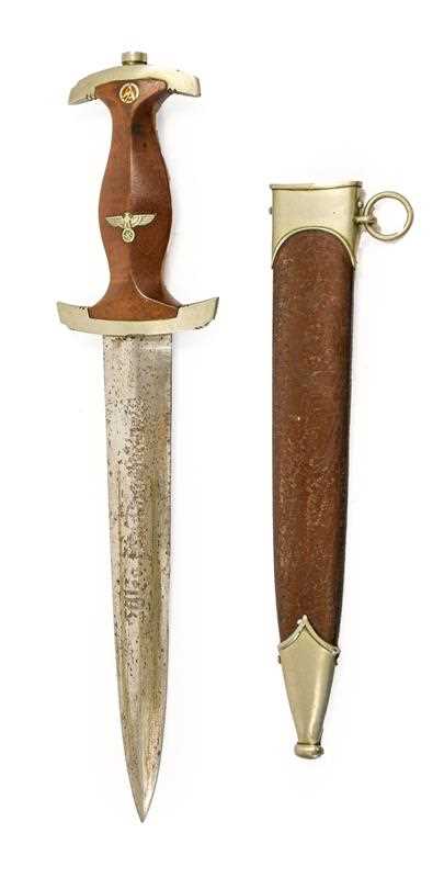 Lot 124 - A German Third Reich SA Dagger, the 22cm steel...