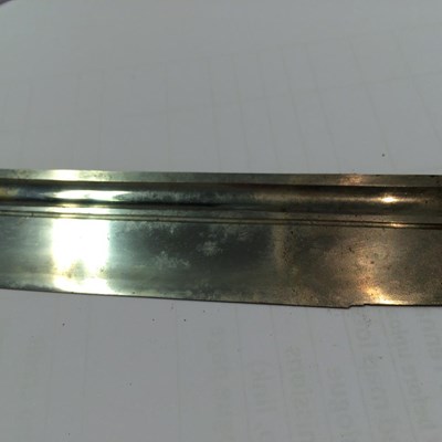 Lot 130 - A Japanese Shin Shinto Tanto, the 26cm blade...
