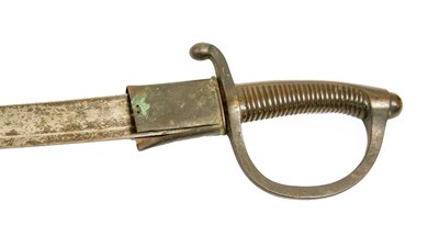Lot 133 - A Continental 1817/1869 Infantry Hanger, the...