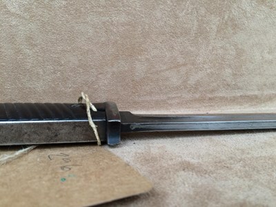 Lot 153 - A German Third Reich M84/98 Bayonet, the blade...