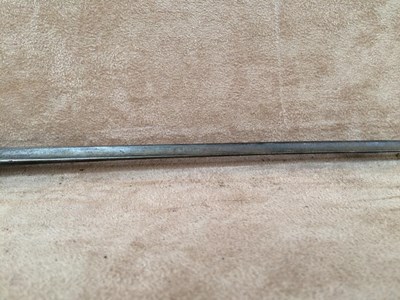 Lot 157 - A Victorian Small Sword, the 55cm fullered...