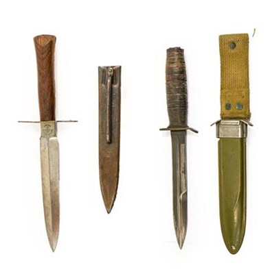 Lot 165 - A First World War French M1916 Fighting Knife...