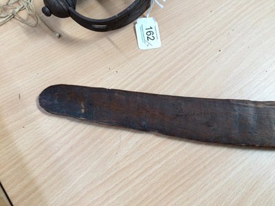 Lot 170 - A 19th Century Return Boomerang, with age...