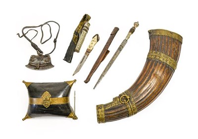 Lot 193 - A 19th Century Chang Horn, made from the horn...