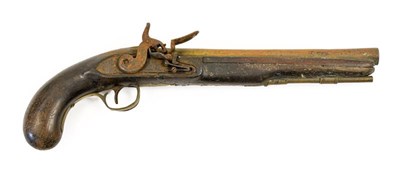 Lot 245 - A Late 18th Century Flintlock Travelling...