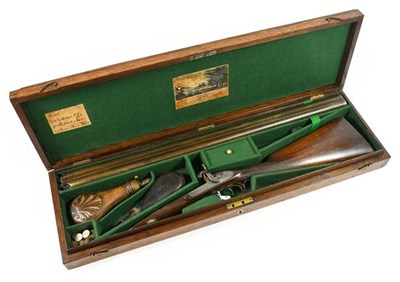 Lot 264 - A 19th Century 12 Bore Double Barrel...