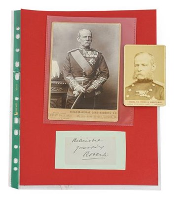 Lot 29 - Field Marshall Lord Roberts V.C., a cabinet...