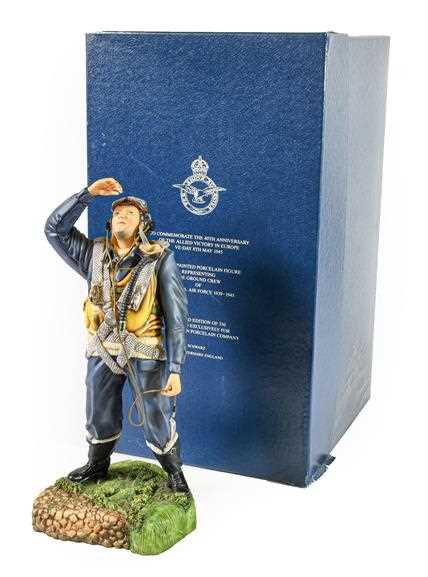 Lot 46 - An Ashmore Worcester Porcelain Figure- ''The...