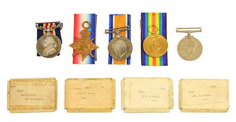 Lot 6 - A First World War M.M. Group of Four Medals,...