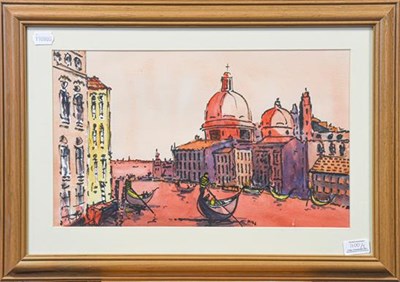 Lot 1100 - Eric H Hill (1921-2021) ''Venice'' Signed,...