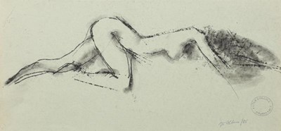 Lot 1132 - Peter Collins ARCA (b.1923) Seated Nude Signed...