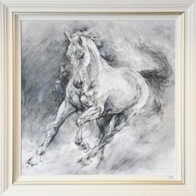 Lot 1018 - Gary Benfield (b.1965) ''Storm'' Signed and...