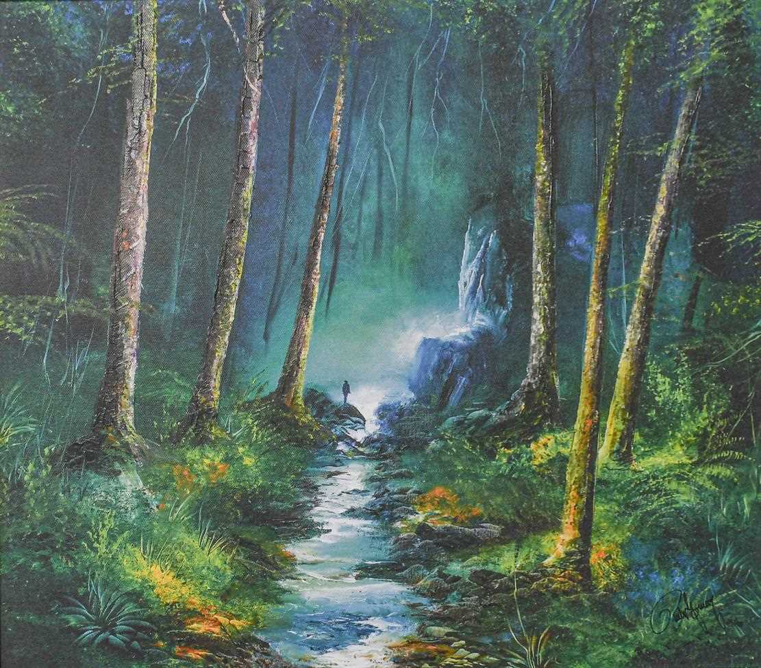 Lot 1021 - Philip Gray (Contemporary) ''Forest of Light''...