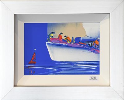 Lot 1036 - Duncan MacGregor (Contemporary) ''Sail Change''...