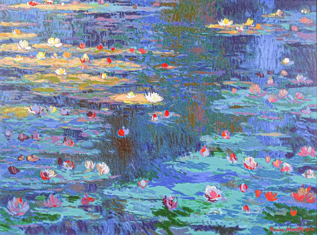 Lot 1043 - John Myatt (b.1945) after Claude Monet...