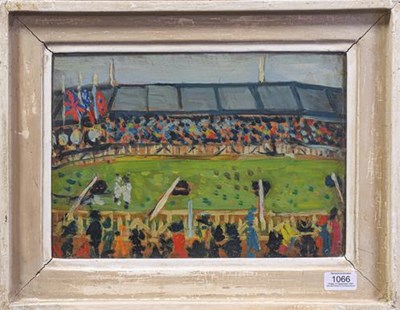 Lot 1066 - British School (20th century) ''A sports...