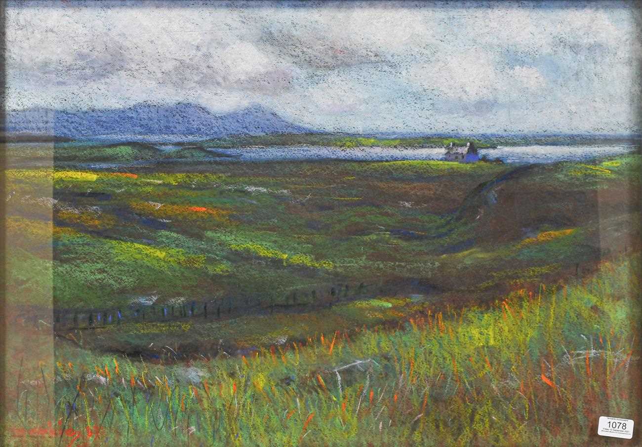Lot 1078 - John Mackie (b.1955) Loch side landscape...