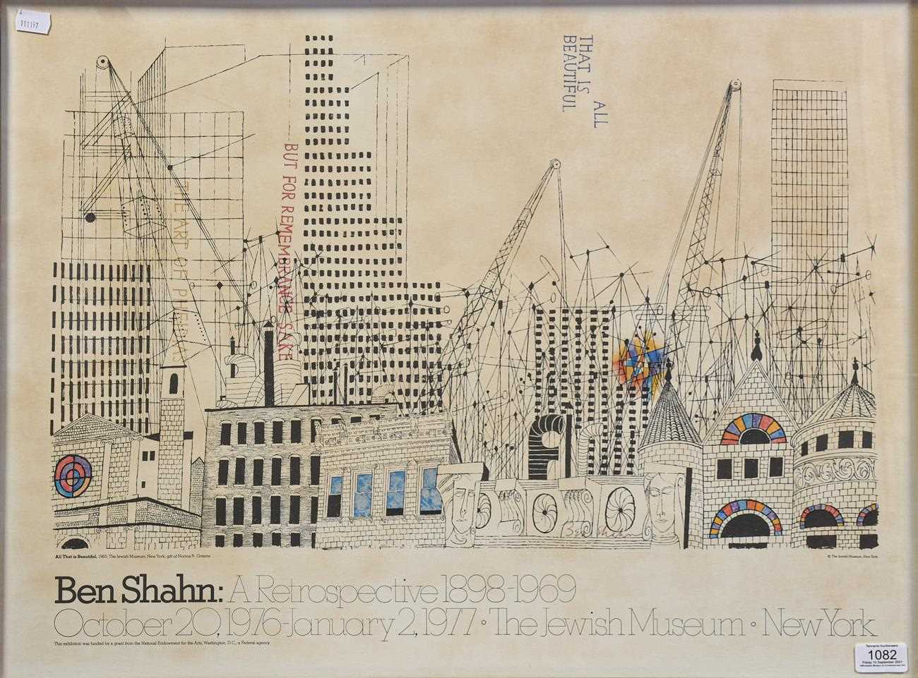 Lot 1082 - Ben Shahn (1898-1969) Lithuanian/American ''A...