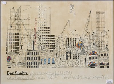 Lot 1082 - Ben Shahn (1898-1969) Lithuanian/American ''A...