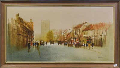 Lot 1088 - Anthony Klitz (1917-2000) ''Street scene''...