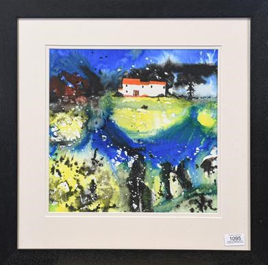 Lot 1095 - Eric H Hill (1921-2021) ''The Cottage'' Signed,...